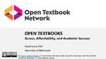Open Textbooks Faculty Workshop 2019 Slides